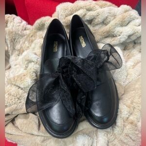 Michael Kors black chunky shoes size 9.5